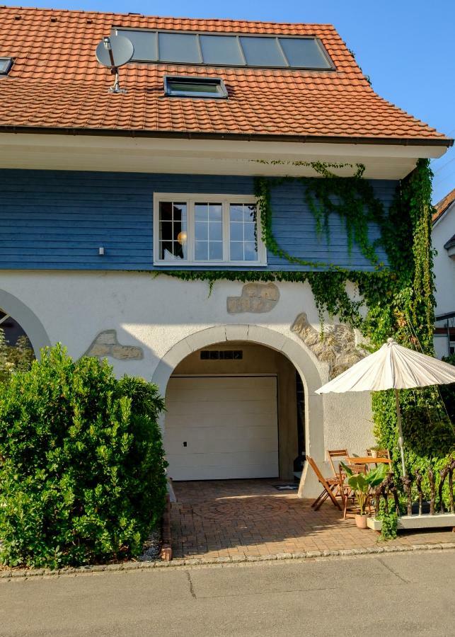 Ferienloft In Der Blauen Scheune Binzen Exteriér fotografie