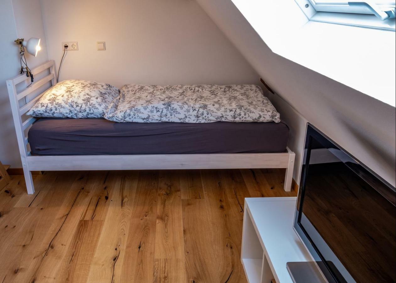 Ferienloft In Der Blauen Scheune Binzen Exteriér fotografie